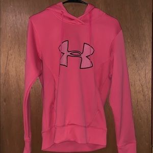 NWT Pink under armour hoodie